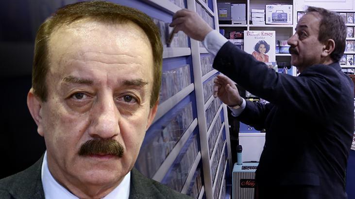 Dijital Çağa Rağmen Kaset ve Plak Satışlarına Devam Eden Ahmet Aydın, 50 Yılı Geride Bıraktı