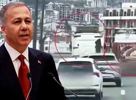 İçişleri Bakanı Yerlikaya'dan TIR Sürücüsüne Ceza: 'Gereği Yapıldı'