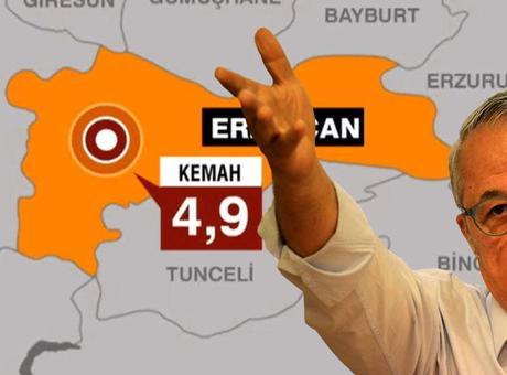 Erzincan'daki Deprem Üzerine Prof. Dr. Naci Görür'den Uyarılar: 'Kritik Yerde' 