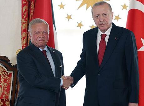 Cumhurbaşkanı Erdoğan, Ürdün Kralı 2. Abdullah ile Tarihi Bir Görüşme Gerçekleştirdi