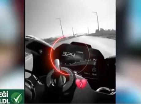 Bakan Yerlikaya: Otoyolda 324 km hız yapan sürücü yakalandı