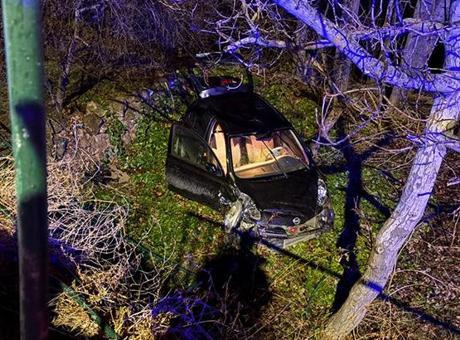 Kayseri'de Ehliyetsiz Sürücü 5 Metre yükseklikten Düştü