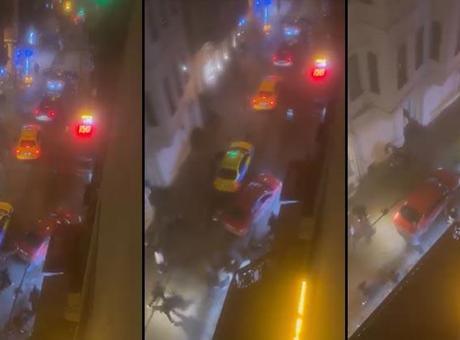 Beyoğlu'nda Gece Vahşeti: Sürücü Kalabalığın Üzerine Araç Sürdü