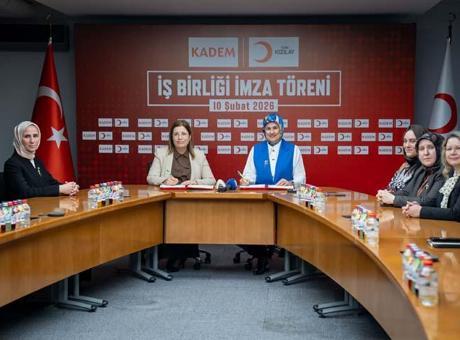 Türk Kızılay ve KADEM Arasında Güçlü İşbirliği Protokolü İmzalandı
