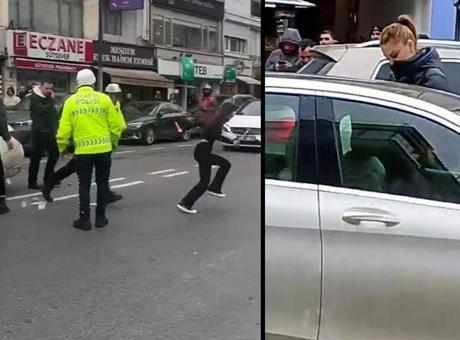 Bebek’te Trafik Kaosu: Dans Eden Kadının Sağlık Sorunu Ortaya Çıktı