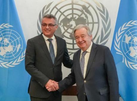 KKTC Liderinden BM Genel Sekreteri'ne İkili İlişkilerin İyileştirilmesi Çağrısı