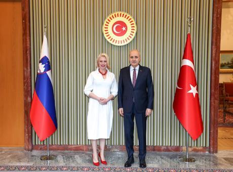 TBMM Başkanı Kurtulmuş, Slovenya ile Parlamenter İlişkileri Güçlendirdi