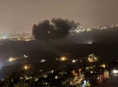 İsrail Ordusu, Gazze ve Lübnan'a Hava Saldırıları Düzenledi