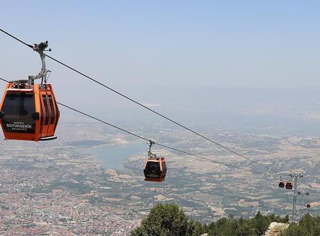 Denizli Bağbaşı Teleferik Hattı Geçici Olarak Kapatıldı: Güvenlik Önlemleri Alındı
