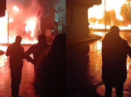 Bağcılar'da Tekstil Fabrikasında Çıkan Yangın Korkuttu