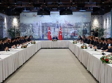 Cumhurbaşkanı Erdoğan, ASKON Yönetimi ile Bir Araya Geldi