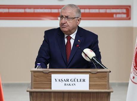 Milli Savunma Bakanı Yaşar Güler: Kahraman Ordumuz Terörün Sonunu Getirmek İçin Çalışıyor