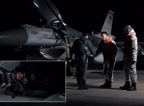 Şehit Hava Pilot Binbaşı İbrahim Bolat için Duygusal Tören Düzenlendi