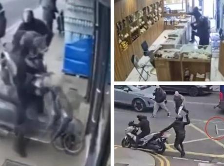 Londra'da Türk Kuyumcusuna Soygun: Pala ve Balyozlarla Gerçekleşen İnanılmaz Baskın