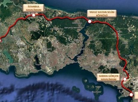 İstanbul Kuzey Demir Yolu Projesi için İhale İlanı Yayınlandı
