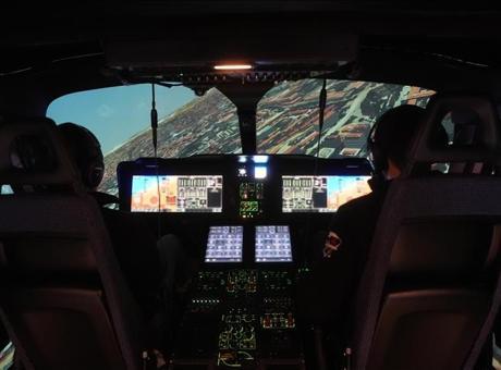 Milli GÖKBEY Helikopter Pilotu Eğitimi için GÖKSİM Hazır