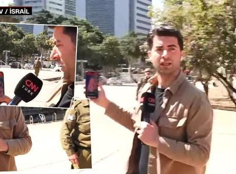 İsrail Güvenlik Güçleri CNN Türk’ün Tel Aviv Yayınına Müdahale Etti