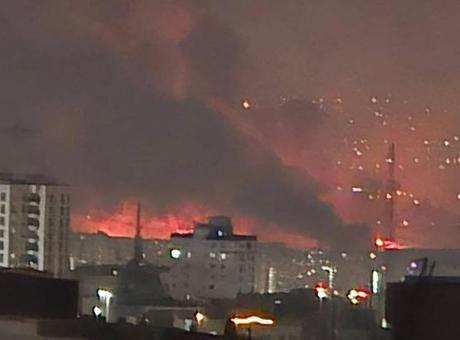 İran’ın Mehrabad Havalimanı Bombardıman Altında