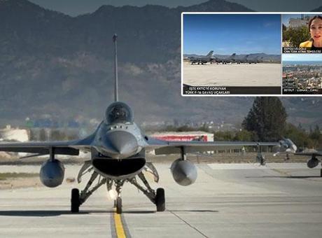 KKTC'deki Türk F-16'ları Yunanistan'da Tedirginliğe Neden Oluyor