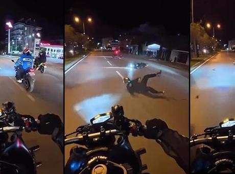 Antalya’da Tek Teker Show Kazayla Sonuçlandı: İki Sürücü Yaralandı