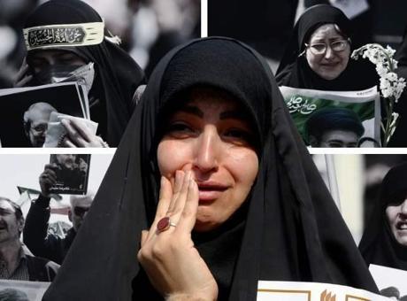 Tahran'da Binler İle Cenaze Töreni: ABD-İsrail Karşıtı Sloganlar Yükseldi