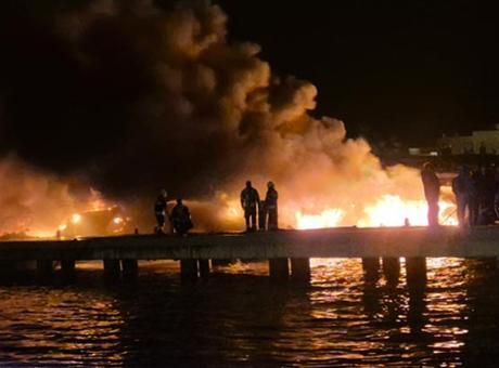 Bodrum Yalıkavak Marina'da Şok Edici Patlama ve Yangın: Lüks Tekneler Alev Alev Yandı