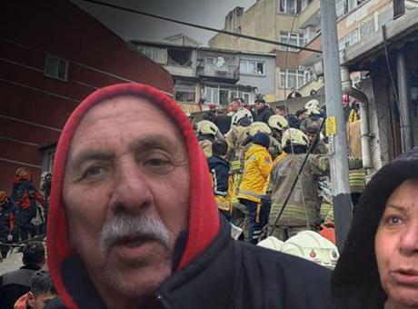 Fatih'te Doğalgaz Patlaması Sonucu İki Bina Çöktü: Mahalle Sakinlerinin Şok Anları
