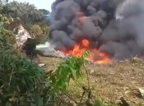 Kolombiya’da Askeri Nakliye Uçağı Düştü: 110'dan Fazla Personel Taşıyordu