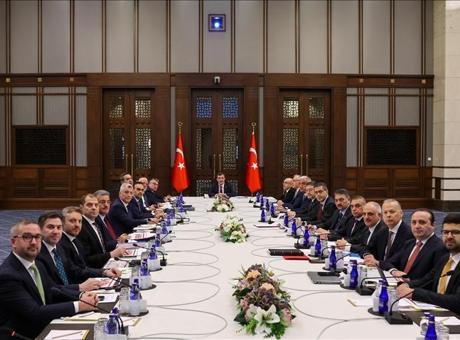 Ekonomi Koordinasyon Kurulu, Cumhurbaşkanı Yardımcısı Yılmaz'ın Başkanlığında Toplandı