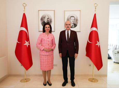 TBMM Başkanı Numan Kurtulmuş'tan Zagreb Büyükelçiliği'ne Resmi Ziyaret