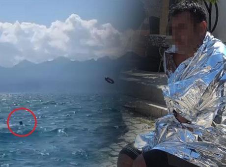 Denizde Korku Dolu Anlar: Kano ile Açılan Adam 3 Saat Kurtarılmayı Bekledi