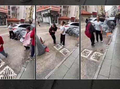 Ortaokul Öğrencileri Arasında Şoke Eden Kavga: Darp Anı Sosyal Medyada Yayınlandı