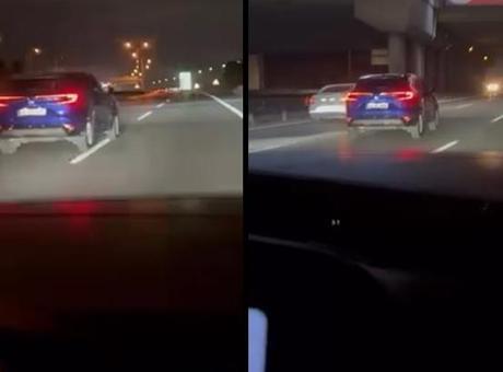 Pendik Tem Otoyolu'nda Trafik Tehlikesi! Kameralara Yansıyan O Anlar