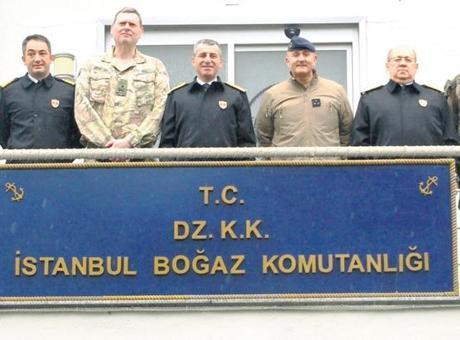 NATO Komutanlığı Boğaz'da Ziyaret Gerçekleştirdi
