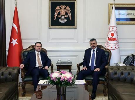 Adalet Bakanı Gürlek, İçişleri Bakanı Çiftçi'yi Ziyaret Etti