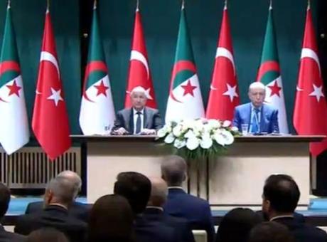 Cezayir Cumhurbaşkanı Abdülmecid Tebbun, Ankara'da Türkiye ile 8 Anlaşmaya İmza Attı
