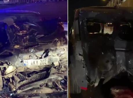 Kocaeli'de Zincirleme Kaza: 4 Araç Birbirine Girdi, 3 Yaralı