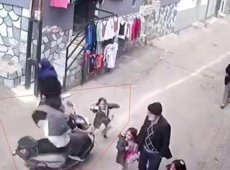 Şahinbey'de Motosiklet Kazasında Küçük Kız Yaralandı
