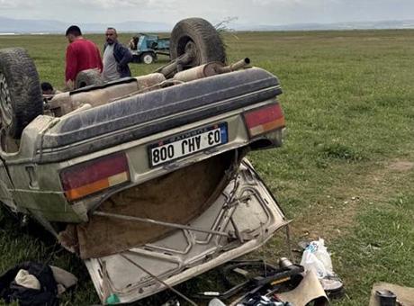 Afyonkarahisar'da Feci Kaza: 1 Ölü, 5 Yaralı