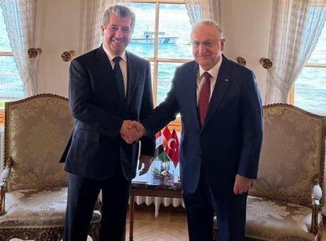 Milli Savunma Bakanı Güler, IKBY Başbakanı Barzani ile İstanbul'da Önemli Bir Görüşme Gerçekleştirdi