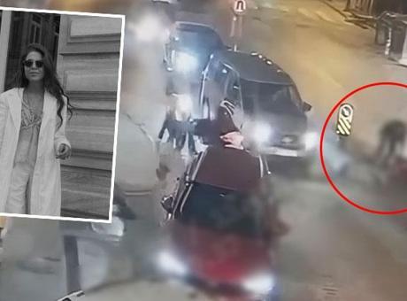 İş Kadını Derya Üzüm'ün Hayatını Kaybettiği Feci Kaza Güvenlik Kamerasına Yansıdı