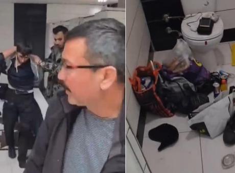 İnanılmaz Kaçış: 2 Ay Tuvalette Saklanan Hırsız Yakalandı