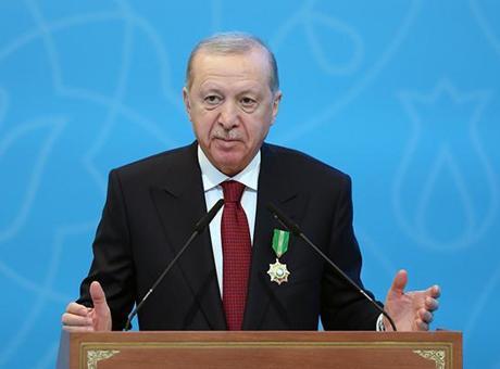 Cumhurbaşkanı Erdoğan'dan Kazakistan'a destek vurgusu