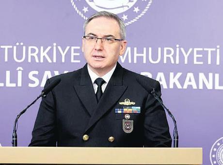 Askeri Yetkililerden Mavi Vatan Kanunu'na Destek Mesajı