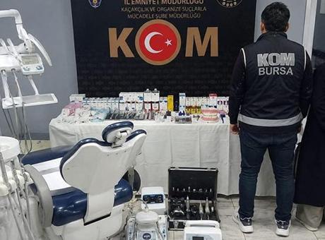 Bursa'da Sahte Diş Hekimlerine Operasyon: Karı Koca Gözaltında