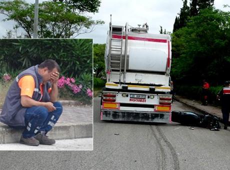 Antalya'da Feci Kaza: Genç Motosikletli Hayatını Kaybetti, Baba Gözyaşlarına Boğuldu