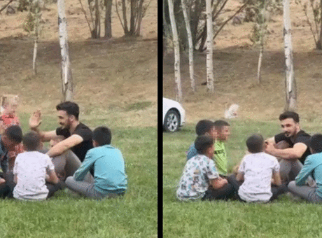 Şehit Polis Emrah Koç’tan Gelen Yürek Burkan Anılar: Çocuklarla Eğlenceli Anlar