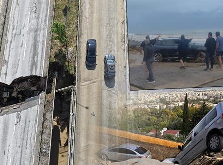 Hatay'da Sağanak Felaketi: Yollar Çöktü, Araçlar Suyun İçinde Kaldı, Can Kaybı Var