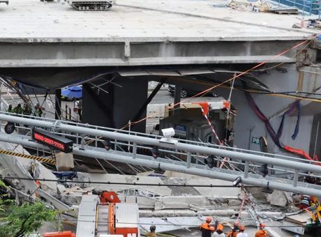 Seul’de Üst Geçit Yıkımında Facia: 3 Ölü, 3 Yaralı