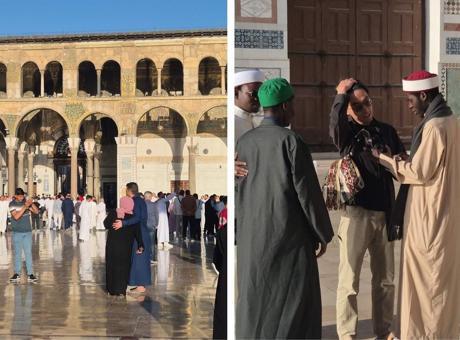 Suriye'de Kurban Bayramı Coşkusu: Emevi Camii'nde Binlerce Kişi Buluştu